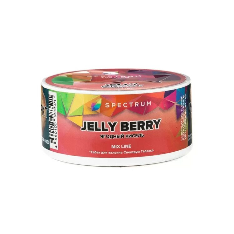 Табак для кальяна Spectrum Mix Line Jelly Berry (Ягодный кисель) 25 г