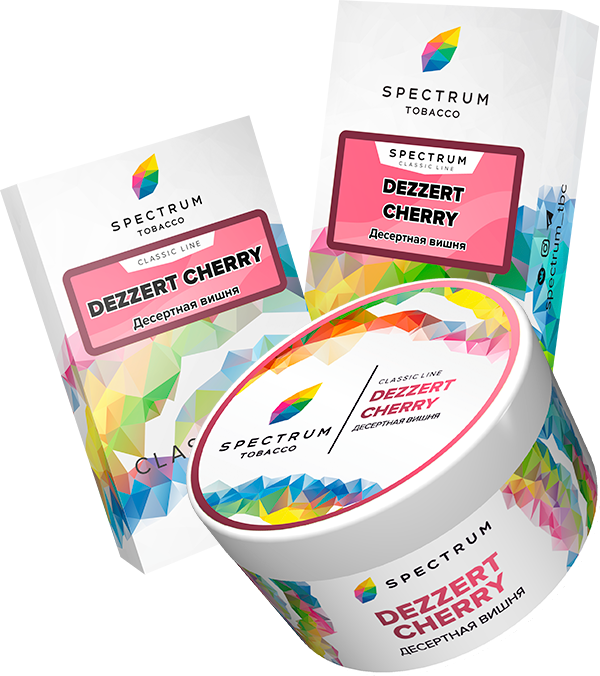 Табак для кальяна Spectrum – Dezzert cherry (Десертная Вишня) 200 гр.